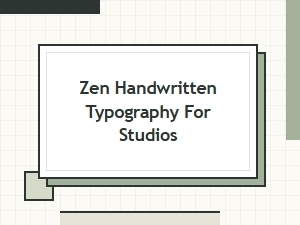 Zen Handwritten Typography for Yoga Studios | Calming Script Fonts